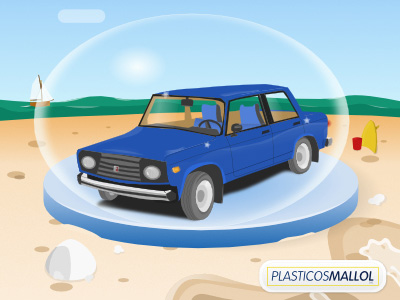 Ilustracion Vectorial de Coche